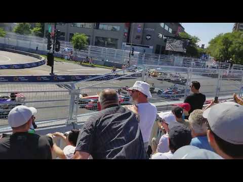 Formula E Montreal HUGE CRASH Championship Race 2017 First Lap Day 2