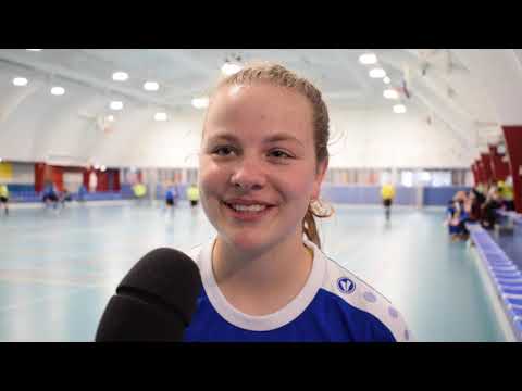 Team ROC van Twente op het NK Dames-Zaalvoetbal