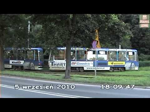 Wrocław: tramwaje na ul. Mickiewicza