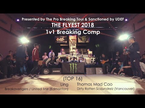 The Flyest 2018 | TOP 16 | Ling vs Thomas Mad Cao