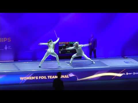 European Championships 2023 U23WF TEAM - GOLD - Ukraine v France