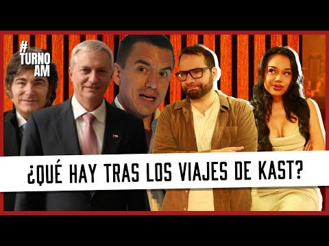 ¿Qué hay tras los viajes de KAST al exterior? ¡Viene Nicolás Sepúlveda de Reportea.cl! | #TURNOAM