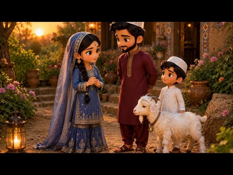 🌙 Miniature Muslim Doll Family Eid Celebration 🕌 | Emotional 3D Animation Story