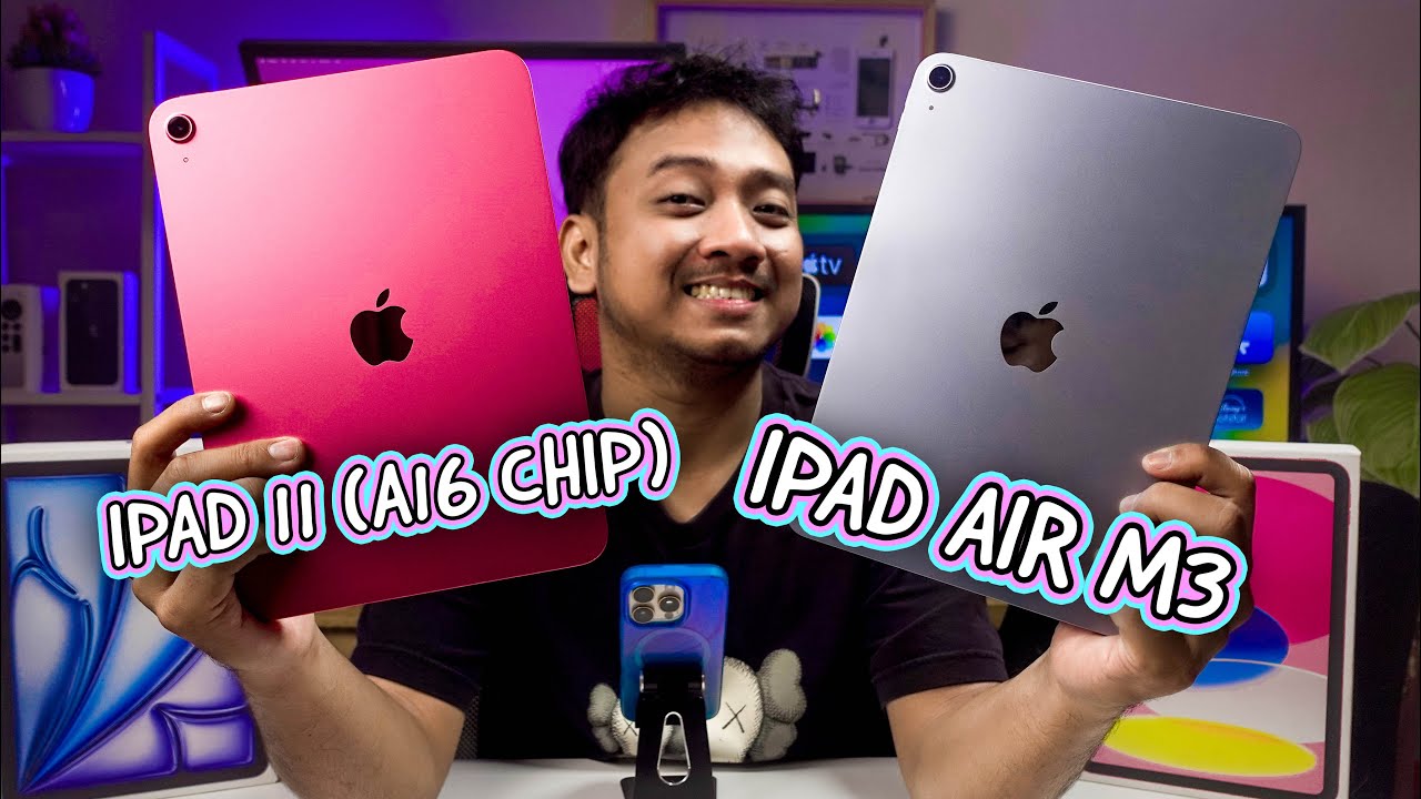 iPad Air M3 vs iPad 11 (A16 Chip) Mana Lebih Layak di Beli ? Spek Beda Jauh ??