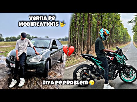 Verna pe modification Suru 😍 | Prr Ziya pe nuksaan | training abs workout