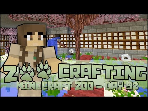 Zoo Crafting! Beauty of the Cherry Shrine! 🐘 Season 2 - Episode #92