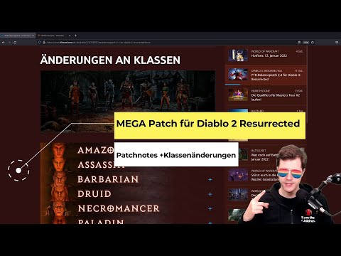 Megapatch für Diablo 2 Resurrected kommt (Klassenänderungen & Neue Runenwörter)