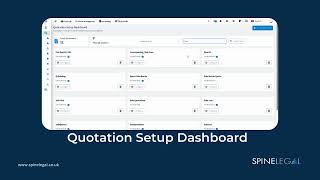 SpineLegal Quotation Management – Create Accurate Legal Quotes in Minutes