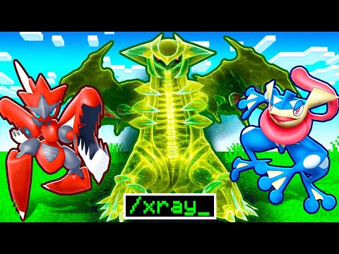Choose Your X-RAY STARTER POKEMON! (Minecraft Pixelmon)