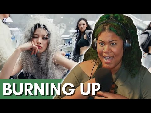 First Reaction to MEOVV(미야오) - ‘BURNING UP’ M/V - Is THIS the 2025 girl group sound?