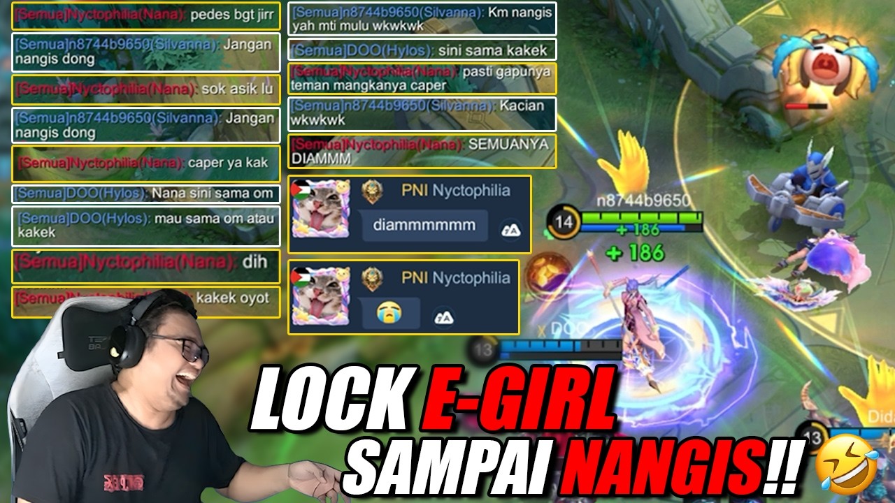NGE LOCK CEWEK E-SPORT SAMPAI KENA MENTAL! BAPER PARAH‼️🤣