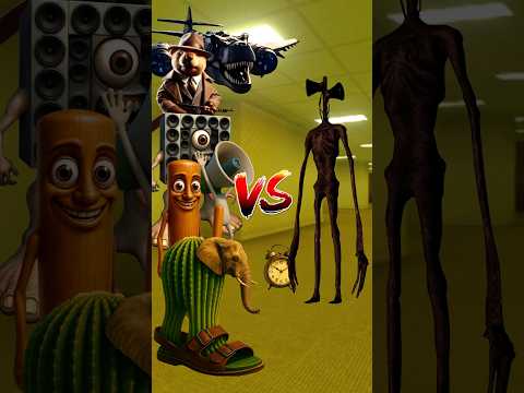 Siren head VS Brainrot Monster