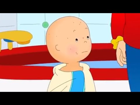 Sick Caillou takes a bath | Videos for Toddlers | Full Episode | Cartoon Movie | Cartoon