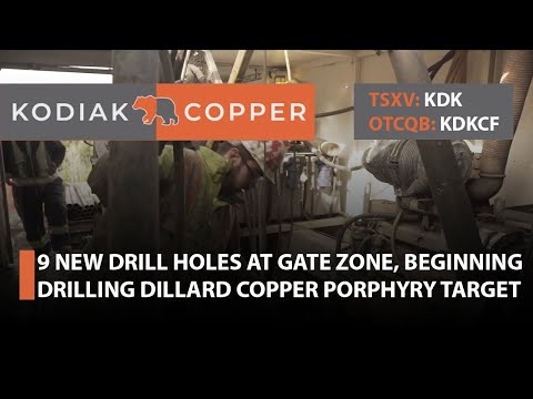 Kodiak Copper; Discussing the Drill Holes at Gate Zone & Drilling Dillard Copper Porphyry Target