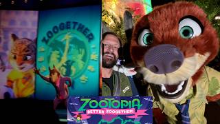 Our FIRST LOOK At Disney's Newest Attraction! | Zootopia Better Zoogether At Animal Kingdom!