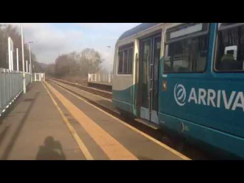 142069 departs Energlyn / Churchill Park platform 2 with a 1 tone