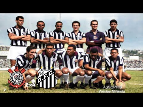Corinthians 2-4 Santos - 11/14/1965 - Santos comes close to the title after the thrashing!