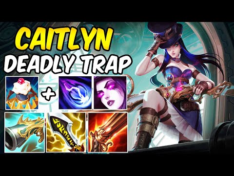 HOW TO CARRY WITH CAITLYN ADC | Build & Runes | Diamond Pool Party Caitlyn | League of Legends