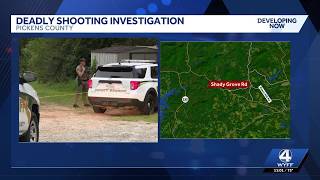 Coroner investigates deadly shooting in Pickens County