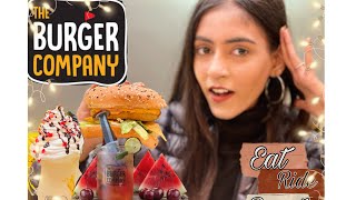 The Burger Company | Isha Ansari Vlogs | Best cafe in Bulandshahr | Mocktails | Injectors | Shakes