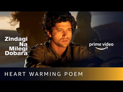 Farhan Akhtar's Motivational Poem | Zindagi Na Milegi Dobara | Amazon Prime Video #shorts