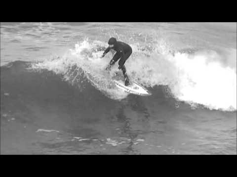 nz winter surfing with sam sands