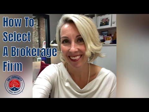 How To Select a Brokerage Firm
