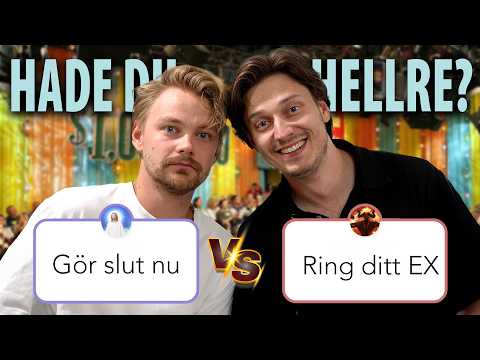 Hade Du Hellre? (Would You Rather) - med Emil Hansius