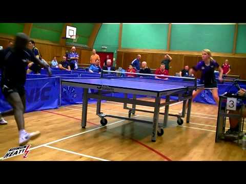 HEATT English Open Hardbat Championship 2012 - Sule Olaleye Vs Egle Adomelyte (Group 3)
