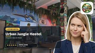 Urban Jungle Hostel - I Found a Secret Hotel | Bangkok, Thailand⭐