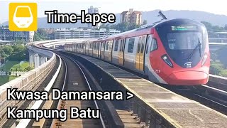 Download lagu [Time-lapse] MRT Putrajaya Line Kwasa Damansara - Kampung Batu mp3