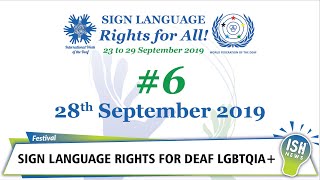 SIGN LANGUAGE RIGHTS FOR DEAF LGBTIQA+