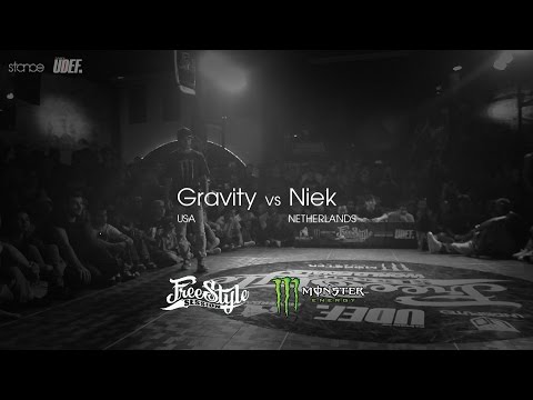 Gravity vs Niek // .stance // FSS 1v1 - 2014 // UDEF