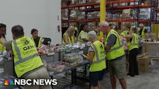 Relief organizations pack up supplies for Jamaica in wake of Hurricane Melissa