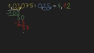 Písemné dělení desetinných čísel 4  | Desetinná čísla | Matematika | Khan Academy