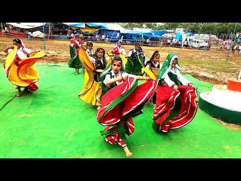 Govt. Girl's Sr sec. school Sohna , Haryanvi dance, 15 August 2019 Verma Music sohna,