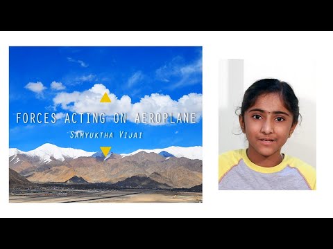 FORCES ACTING ON AN AEROPLANE | SAMYUKTHA VIJAI