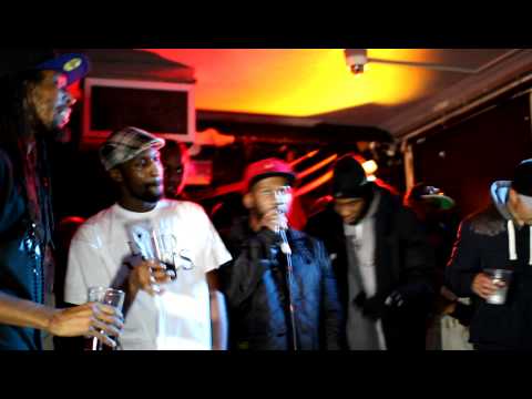 Chronik, Footsie, Jammer, CGritz at Lord Of The Mics 3 launch party
