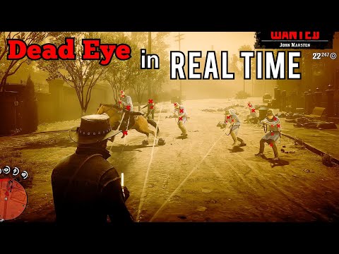 RDR2 - This is what the Dead Eye looks like in Real Time