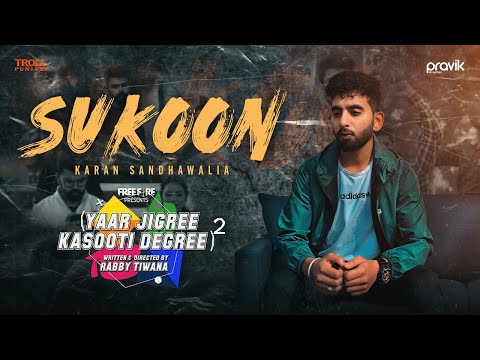 Poster sukoon lyrics – karan sandhawalia