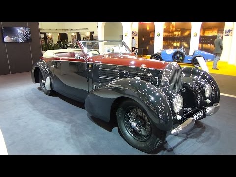 1938, Bugatti Type 57C Gangloff Cabrio, Exterior and Interior, Techno Classica Essen 2015