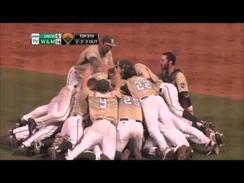 2016 Basball #CAAChamps Game 11 -- #2 William & Mary 14, #1 UNCW 9