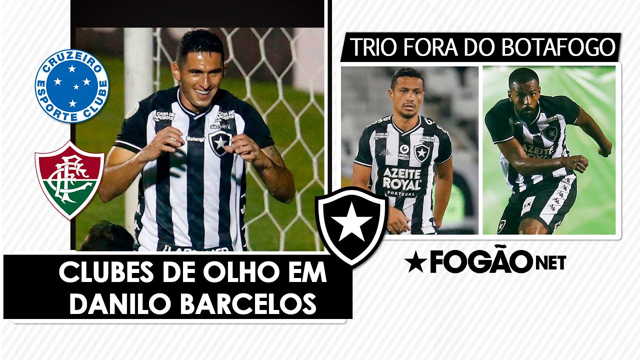 Danilo Barcelos pede para ser liberado pelo Botafogo; Cruzeiro e Fluminense disputam o lateral