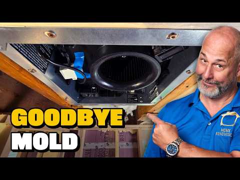 The BEST Bathroom Fan for Humidity & Smell Control (Easy Install!)