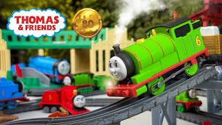 Download the video "NEW 2025 MOTORIZED PERCY! | Thomas & Friends Run Session 2"
