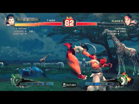 TFA Hornett ( Sakura ) vs CaliPower aka Alex Valle ( Ryu ) SSF4 AE