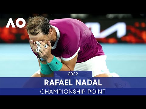 Record-Breaker: Rafael Nadal Championship Point | Australian Open 2022