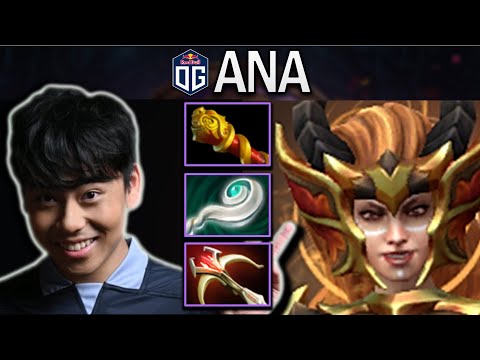 OG.ANA SMURF LINA WITH 21 KILLS - DOTA 2 7.30D GAMEPLAY