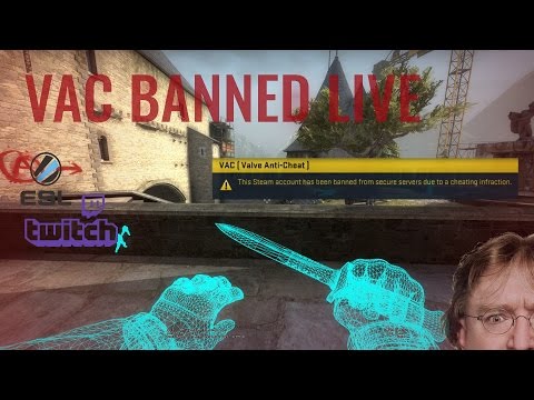 TOP Pro-Players / Streamers VAC BANNED LIVE [CS:GO]