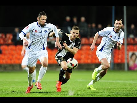 MKS Kluczbork - ŁKS Łódź 0:2, skrot meczu, 4 kwietnia 2018